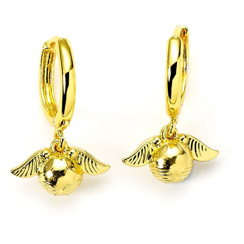 Harry Potter Boucles Golden Snitch (Doré) | 5055583461866