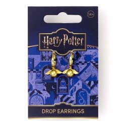 Harry Potter Earrings Golden Snitch (Golden Tone) | 5055583461866