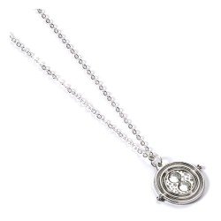 Harry Potter Necklace Time Turner Charm (Silver Tone) | 5055583462160