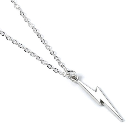Harry Potter pendentif et collier Lightning Bolt (plaqué argent) | 5055583441929