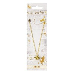 Harry Potter Collier breloque Golden Snitch (Doré) | 5055583461859