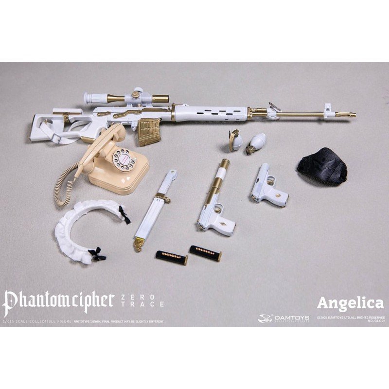 Phantom Cipher: Zero Trace figurine 1/6 Angelica 30 cm | 6976204930716