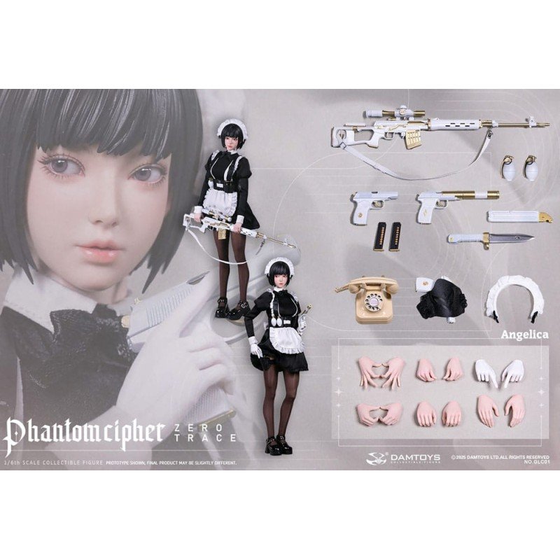 Phantom Cipher: Zero Trace figurine 1/6 Angelica 30 cm | 6976204930716
