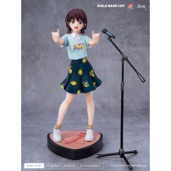 Girls Band Cry statuette PVC 1/7 Natsu wo Mankitsu shite Sakebe Series No. 1 Nina Iseri 24 cm | 6975949800964
