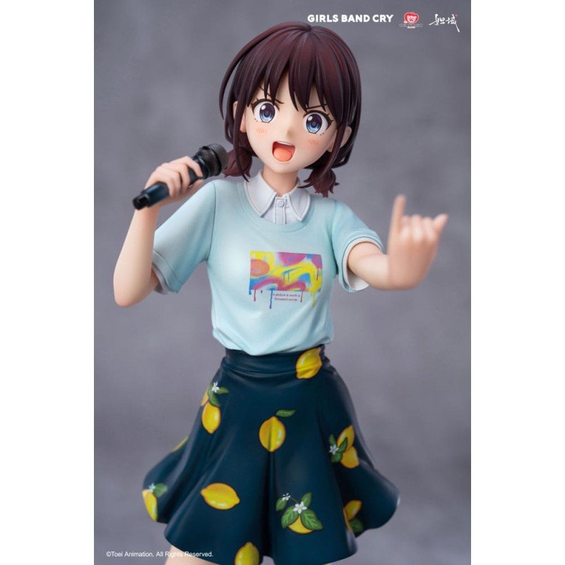 Girls Band Cry statuette PVC 1/7 Natsu wo Mankitsu shite Sakebe Series No. 1 Nina Iseri 24 cm | 6975949800964