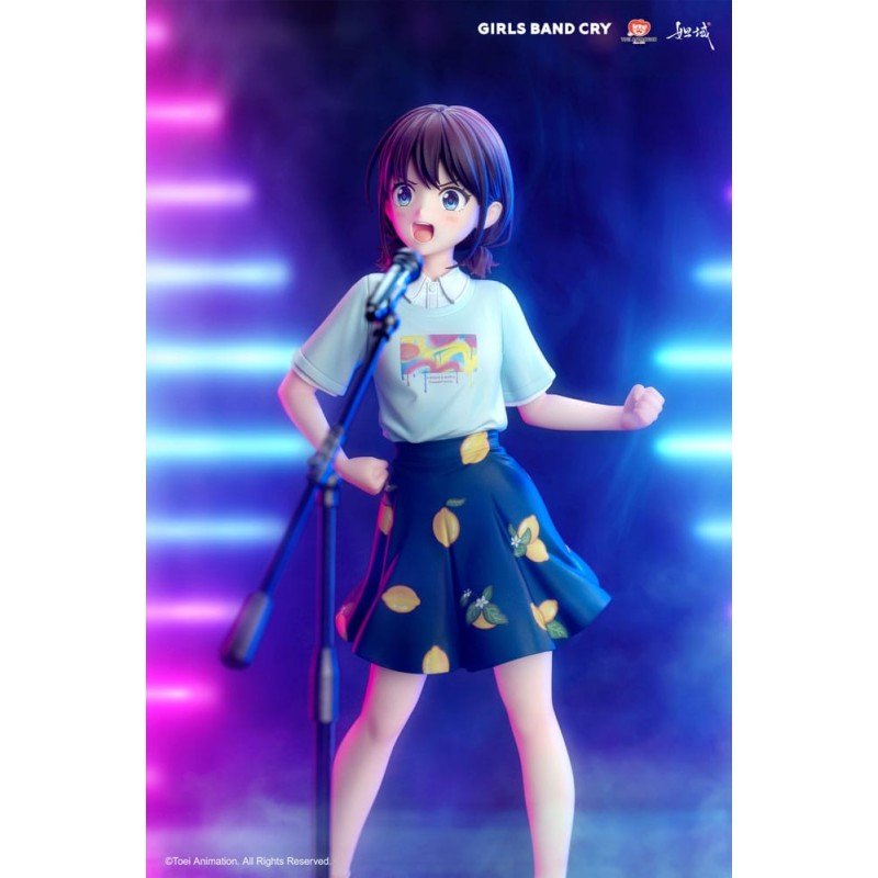 Girls Band Cry statuette PVC 1/7 Natsu wo Mankitsu shite Sakebe Series No. 1 Nina Iseri 24 cm | 6975949800964