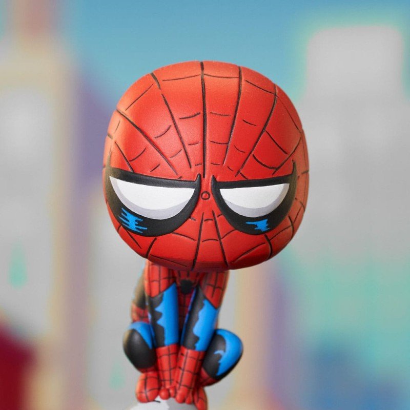 Marvel Animated statuette Spider-Man on Chimney 15 cm | 0699788853580