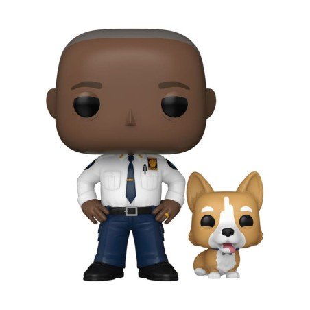 Brooklyn Nine-Nine POP! TV Vinyl figurine Cpt Holt w/dog 9 cm | 0889698614016