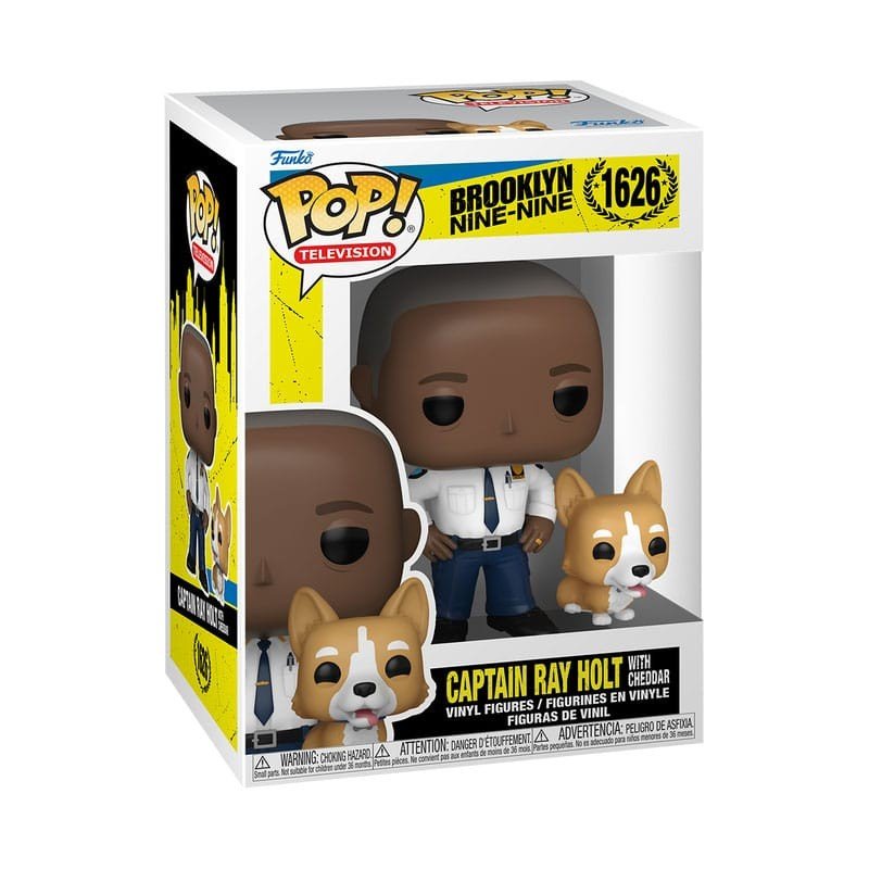 Brooklyn Nine-Nine POP! TV Vinyl figurine Cpt Holt w/dog 9 cm | 0889698614016