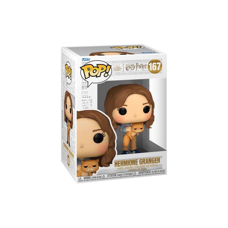 Harry Potter POP & Buddy! Movies Vinyl figurine Hermione w/Crookshanks 9 cm | 0889698760102