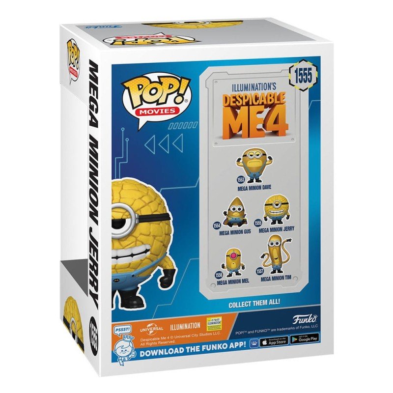 Despicable Me 4 POP! Movies Vinyl Figure Super Jerry 9 cm | 0889698760515