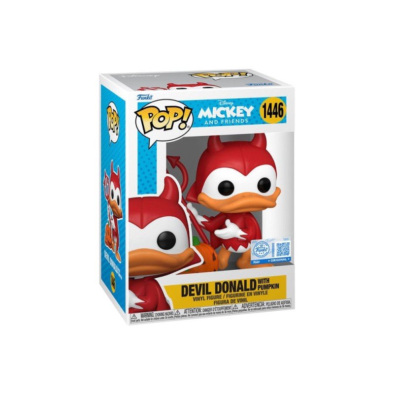 Pop! Disney: Devil Donald with Blacklight Chase Asst. (6) | 0889698773980
