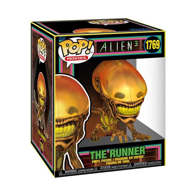 Alien 3 Super Sized POP! Marvel Vinyl figurine The Runner (BLKLT) Exclusive Edition 15 cm | 0889698848619