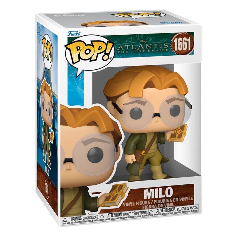 Atlantis: The Lost Empire POP! Vinyl figurine Milo 9 cm | 0889698862899