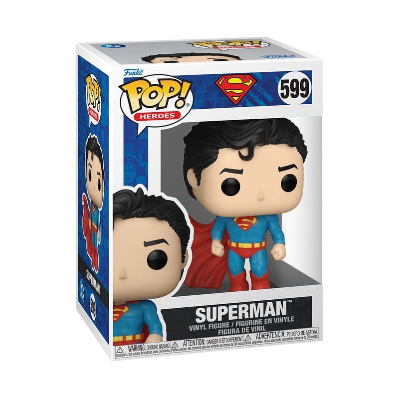 DC Comics POP! Heroes Vinyl figurine New Classics - Superman 9 cm | 0889698863704