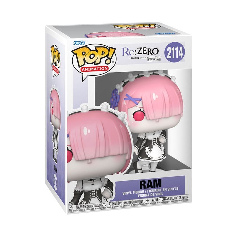 Re:Zero POP! Animation Vinyl figurines Ram 9 cm | 0889698865128