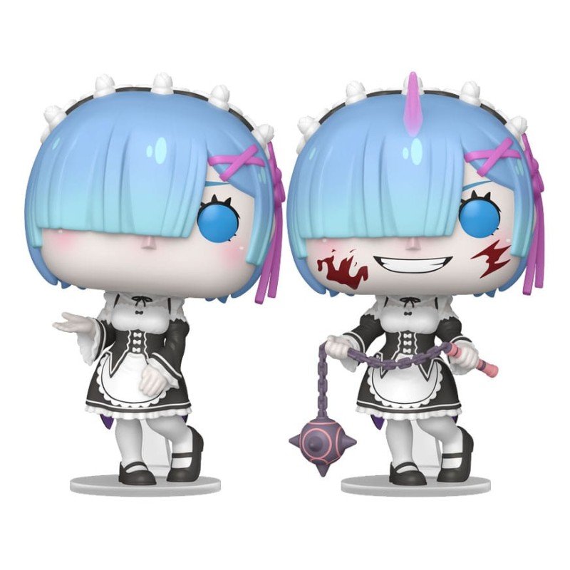 Re:ZERO POP! Animation Vinyl Figure Rem w/CH 9 cm Assortment (6) | 0889698865135