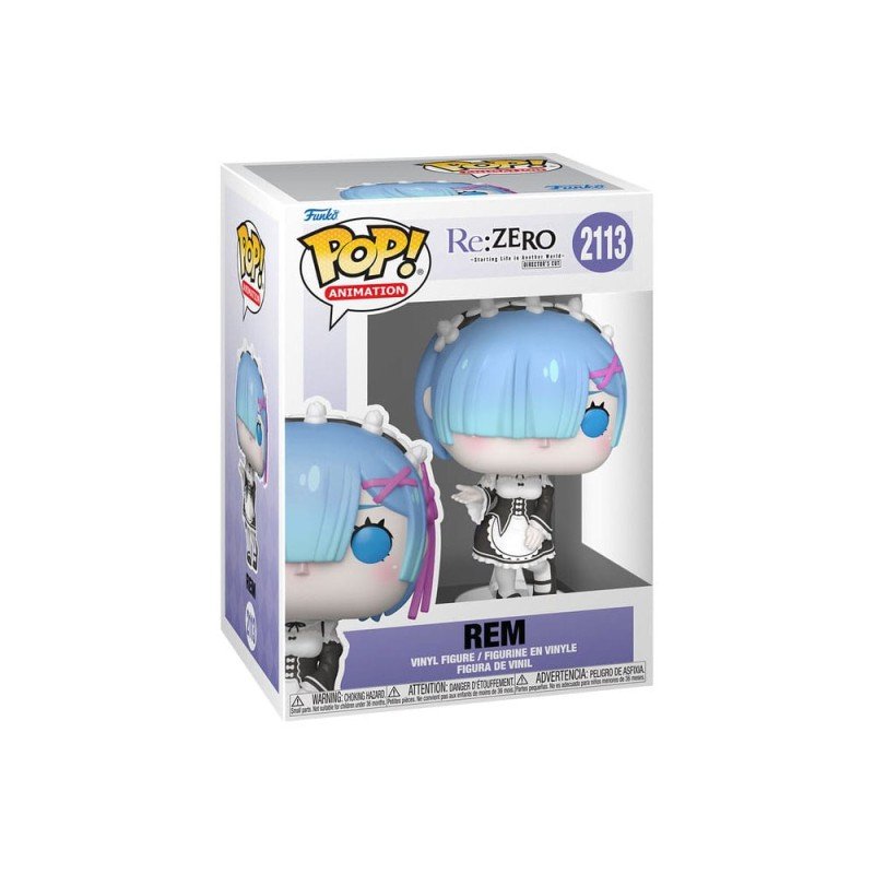 Re:ZERO assortiment POP! Animation Vinyl figurine Rem w/CH 9 cm (6) | 0889698865135