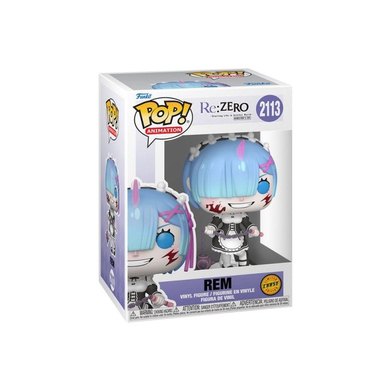 Re:ZERO assortiment POP! Animation Vinyl figurine Rem w/CH 9 cm (6) | 0889698865135