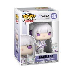 Re:Zero POP!&Buddy Animation Vinyl figurines Emilia w/Puck 9 cm | 0889698865159