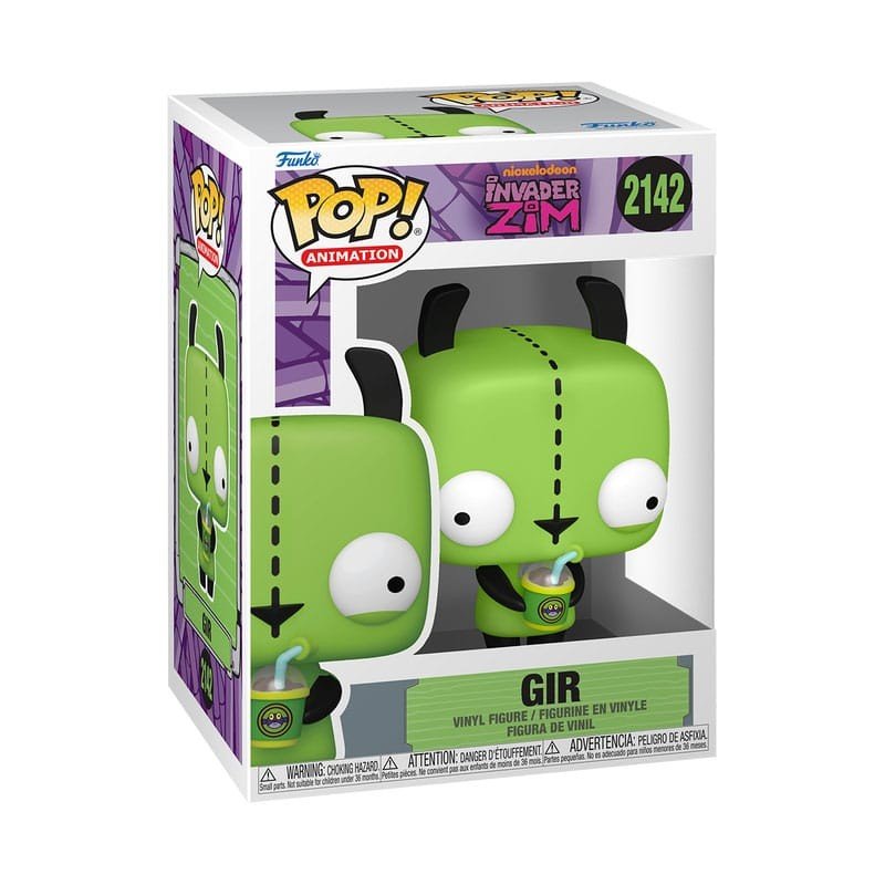 Invader Zim POP! Animation Vinyl figurines GIR 9 cm | 0889698865609