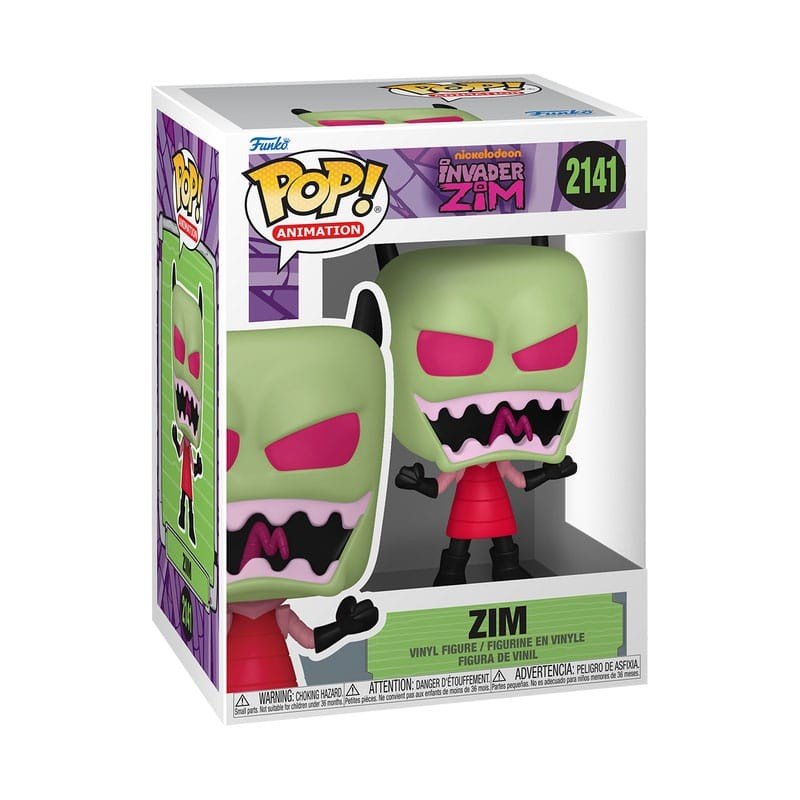 Invader Zim POP! Animation Vinyl figurines Zim 9 cm | 0889698865616