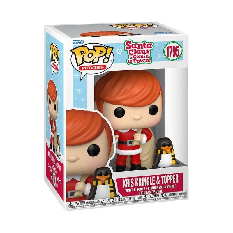Santa Claus is Comin' to Town Figurine POP&Buddy TV Vinyl Kris w/Topper 9 cm | 0889698865821