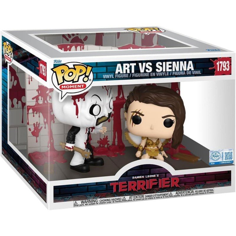 Terrifier 2 POP Moments Vinyl figurines Art vs Sienna 9 cm | 0889698872034