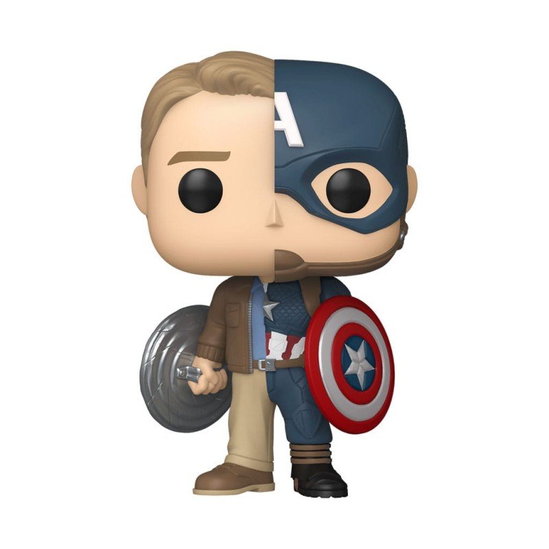 Marvel POP! Vinyl figurine Split- Cap/Steve Exclusive 9 cm | 0889698872225