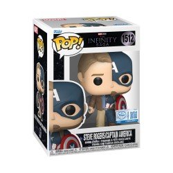 Marvel POP! Vinyl figurine Split- Cap/Steve Exclusive 9 cm | 0889698872225