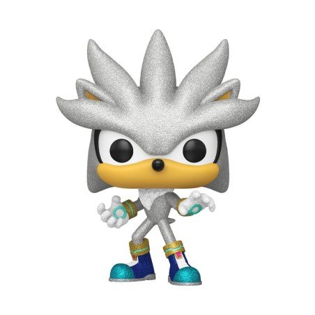 Sonic The Hedgehog POP! Games Vinyl Figurine Silver The Hedgehog (FL) 9 cm | 0889698872270
