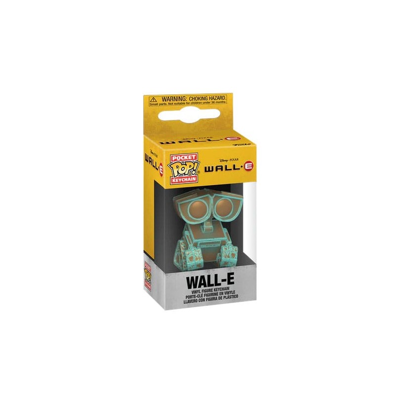 Wall-E présentoir porte-clés Pocket POP! Wall-E (Patina) 4 cm (12) | 0889698881838