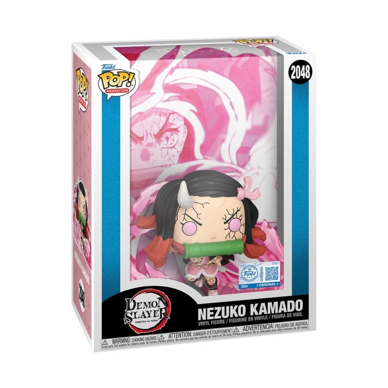 Demon Slayer: Kimetsu no Yaiba POP! Animation Cover Vinyl Figurine Nezuko 9 cm | 0889698885317