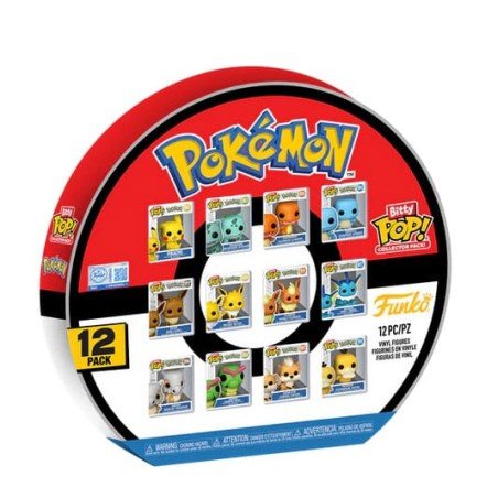 Pokemon presentoir figurines Bitty POP! Vinyl Multipack 2,5 cm (12) | 0889698889841