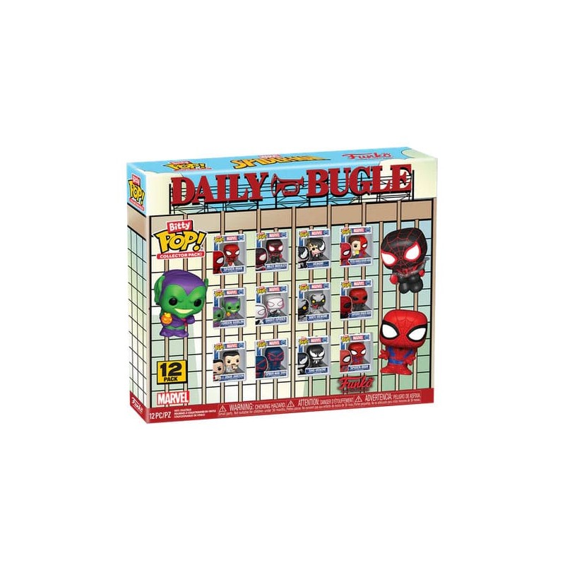 Spider-Man presentoir figurines Bitty POP! Vinyl Multipack 2,5 cm (12) | 0889698889858