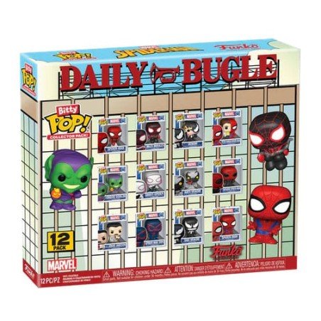 Spider-Man presentoir figurines Bitty POP! Vinyl Multipack 2,5 cm (12) | 0889698889858
