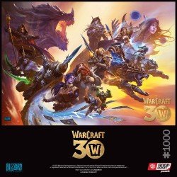 World of Warcraft Puzzle 30th Anniversary (1000 pièces) | 5908305249931