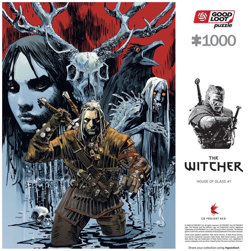 The Witcher Puzzle House of Glass (1000 pièces) | 5908305250128