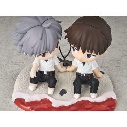 Rebuild of Evangelion figurine Chibi Shinji Ikari & Kaworu Nagisa 8 cm | 4580416929493
