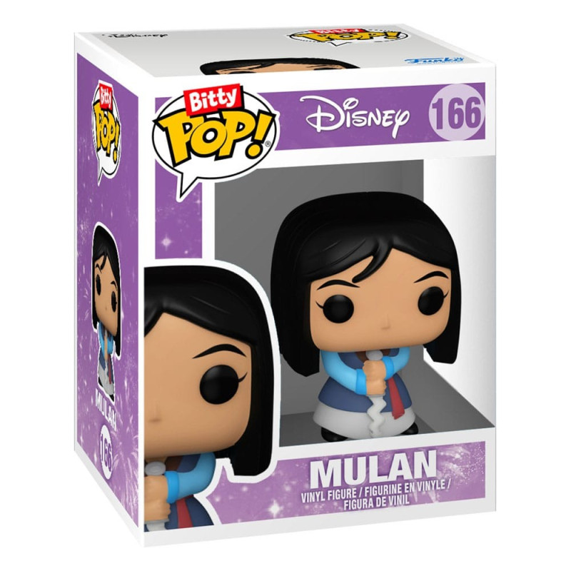 Disney Princesses Pack 4 Figurines Bitty Funko POP! Vinyl Ariel 2,5 cm