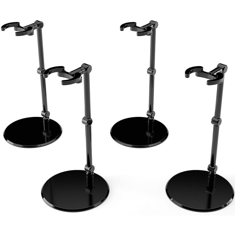 The Simple Stand Mini Nendoroid More pack 4 socles pour mini figurines mini Black | 4580828662827