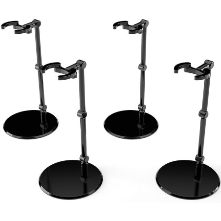 The Simple Stand Mini Nendoroid More pack 4 socles pour mini figurines mini Black | 4580828662827