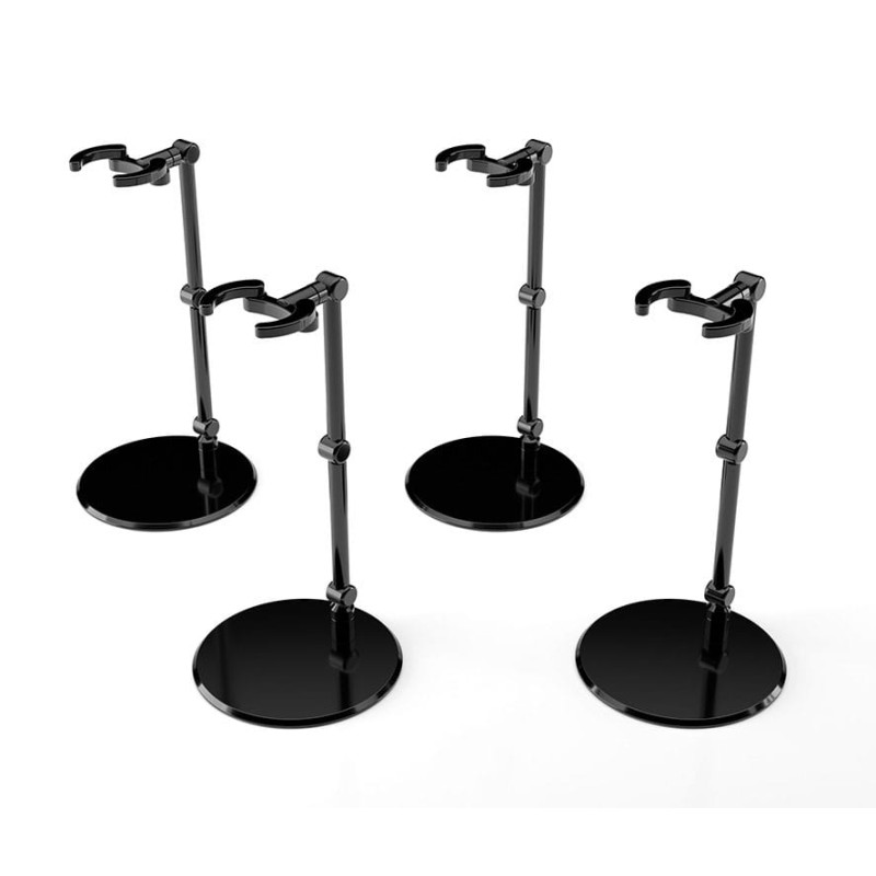 The Simple Stand Mini Nendoroid More pack 4 socles pour mini figurines mini Black | 4580828662827