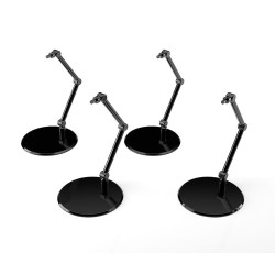 The Simple Stand Mini Nendoroid More pack 4 socles pour mini figurines mini Black | 4580828662827