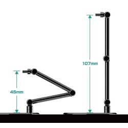 The Simple Stand Mini Nendoroid More pack 4 socles pour mini figurines mini Black | 4580828662827
