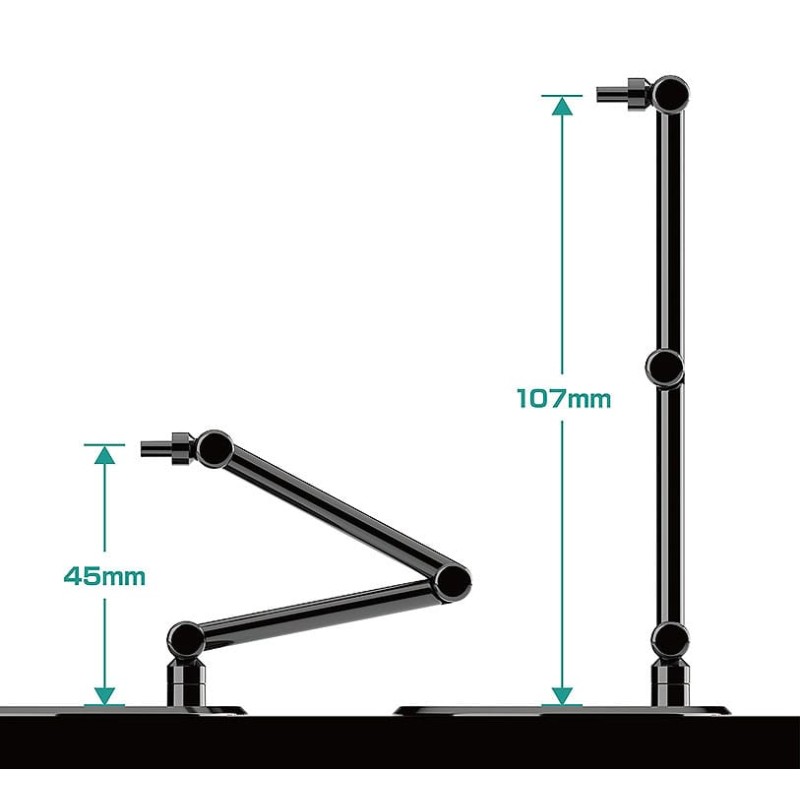 The Simple Stand Mini Nendoroid More pack 4 socles pour mini figurines mini Black | 4580828662827