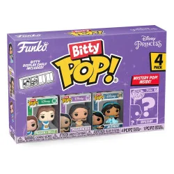 Disney Princesses Pack 4 Figurines Bitty Funko POP! Vinyl Belle 2,5 cm