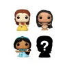 Disney Princesses Pack 4 Figurines Bitty Funko POP! Vinyl Belle 2,5 cm