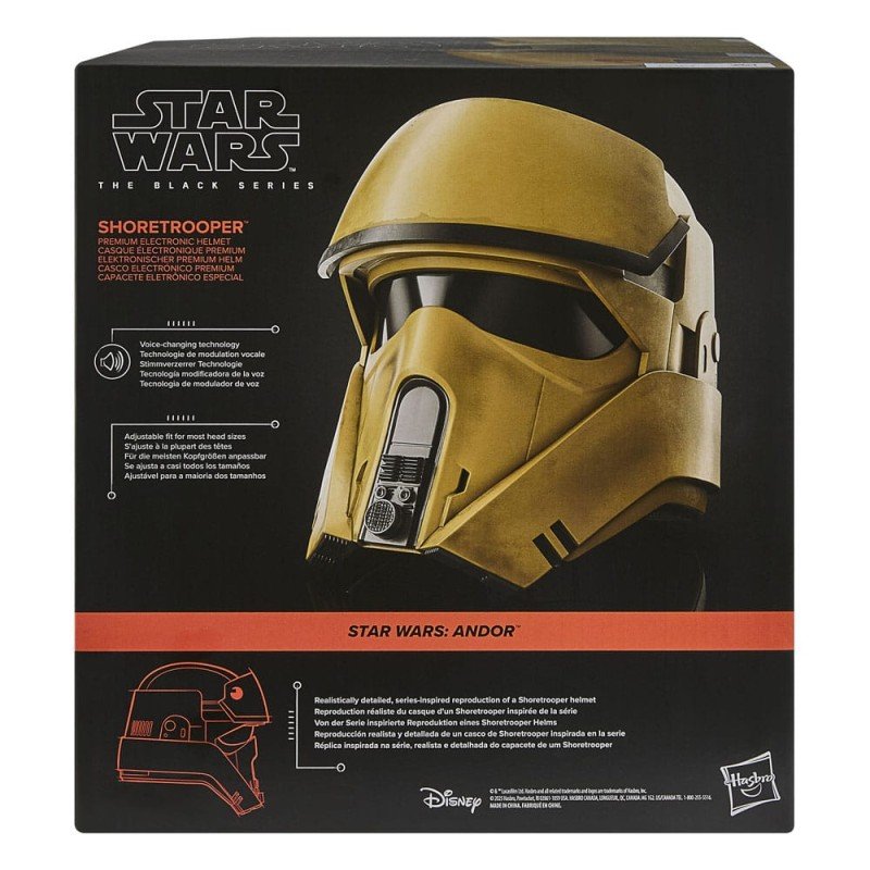 Star Wars: Andor Black Series casque electronique Shoretrooper | 5010996313027