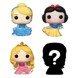 Disney Princesses Pack 4 Figurines Bitty Funko POP! Vinyl Cinderella 2,5 cm | 889698730297